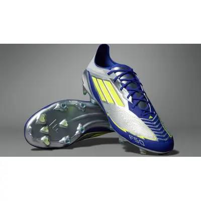 adidas F50 Elite FG Messi Silver Metallic Side