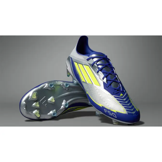 adidas F50 Elite FG Messi Silver Metallic Side