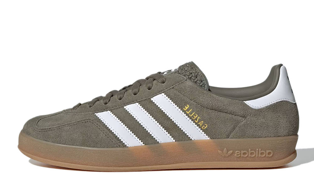 adidas Gazelle Indoor Olive Strata Gum JQ0174