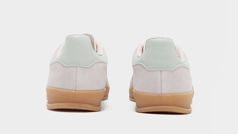 adidas Gazelle Indoor Pink Light Green JR3367 back