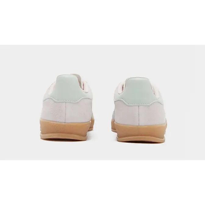 adidas Gazelle Indoor Pink Light Green JR3367 back