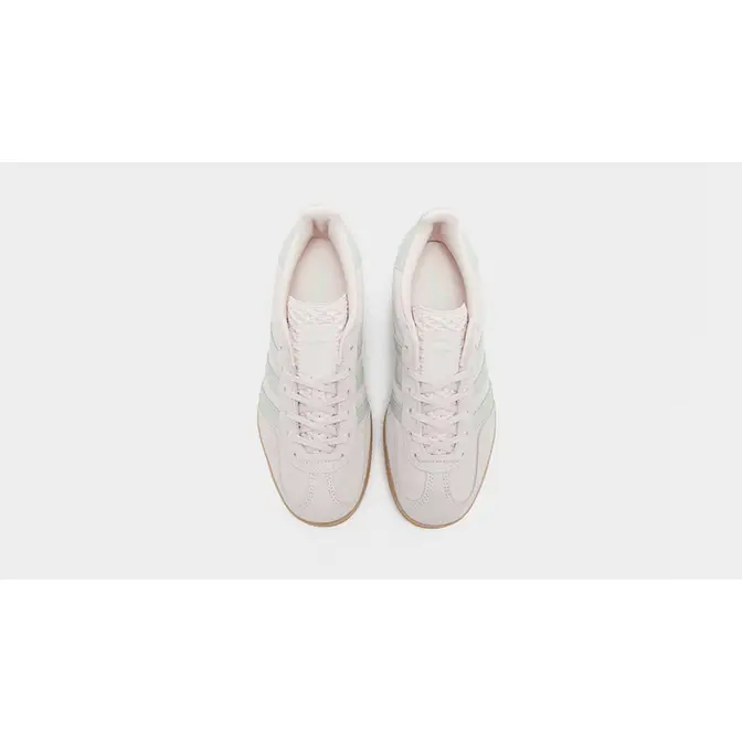adidas Gazelle Indoor Pink Light Green JR3367 middle