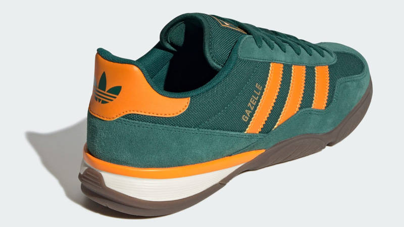 adidas Gazelle Sala Green Orange Back