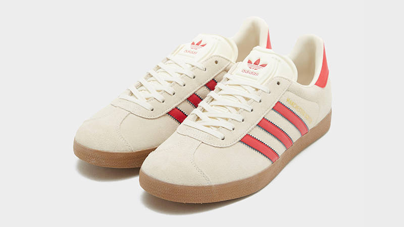 adidas Gazelle Terrace Manchester United Red | JS3040 | The Sole