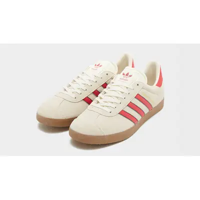adidas Gazelle Terrace Manchester United Red JS3040 front
