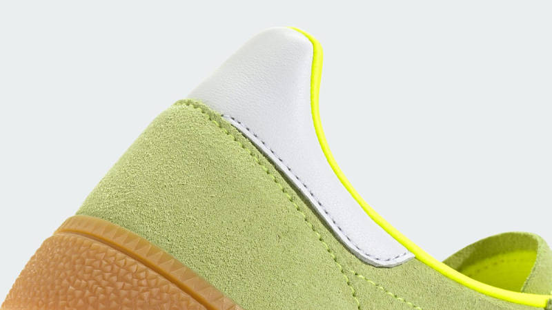 adidas Handball Spezial Solar Yellow White Closeup