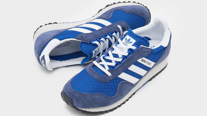 adidas new york trainers blue