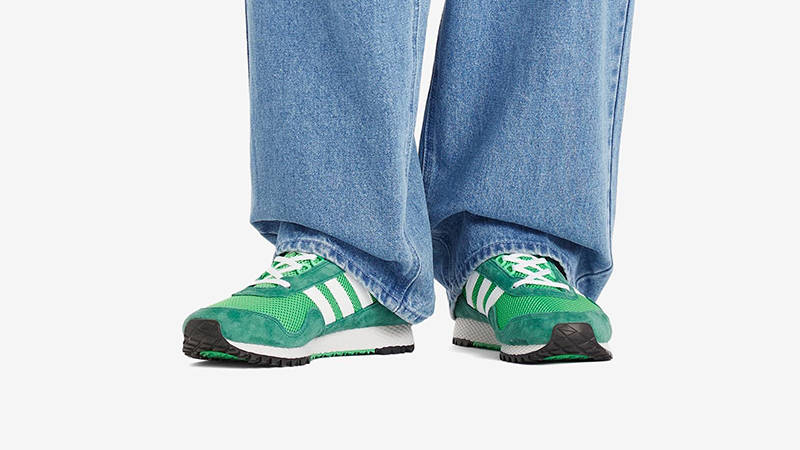 adidas New York Green White JH5115 on foot