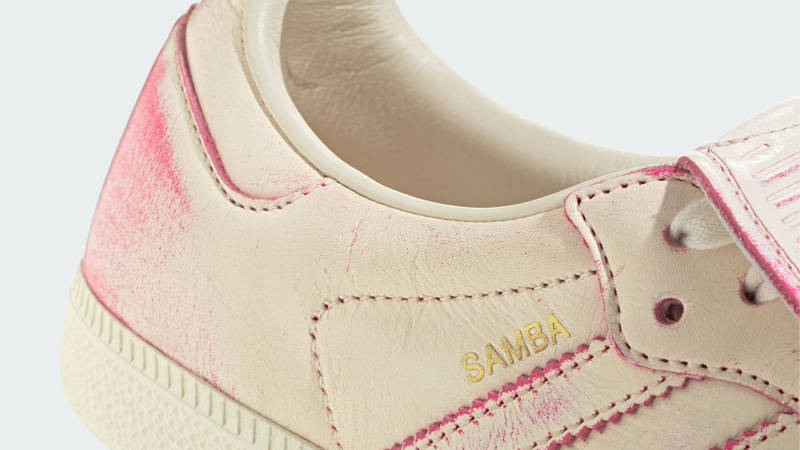 adidas Samba LT Distressed Pack Pink Closeup