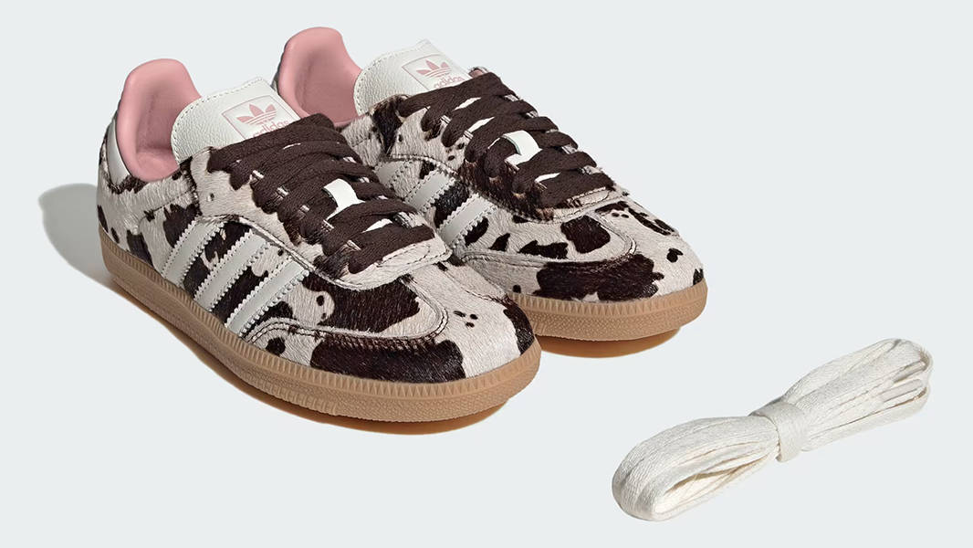 adidas Samba OG Cow Print JR1256 Front