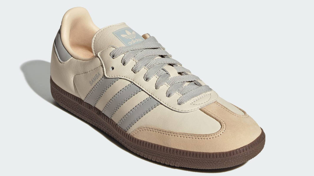 adidas Samba OG Cream White Wonder Silver Front