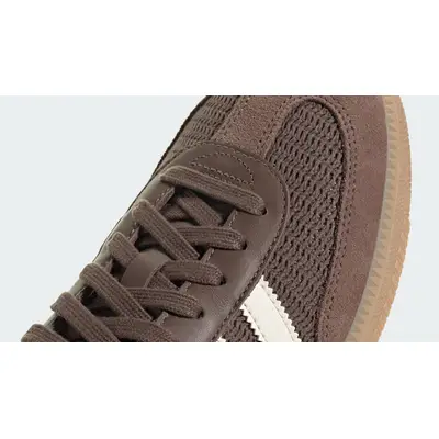 adidas Samba OG Earth Strata White Closeup