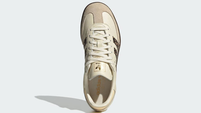 adidas Samba OG GS Leopard Cream White Middle
