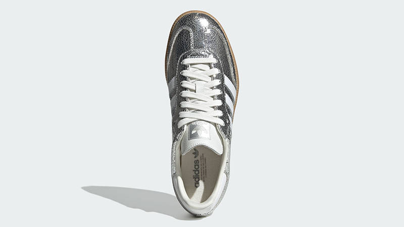 adidas Samba OG Silver Metallic White JR0035 Top