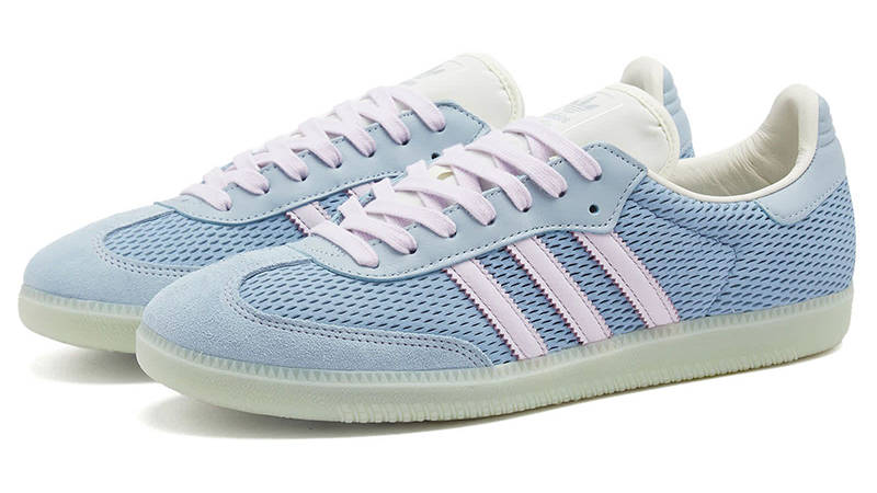adidas Samba OG Tactile Blue Ice Lavender JI3178 front