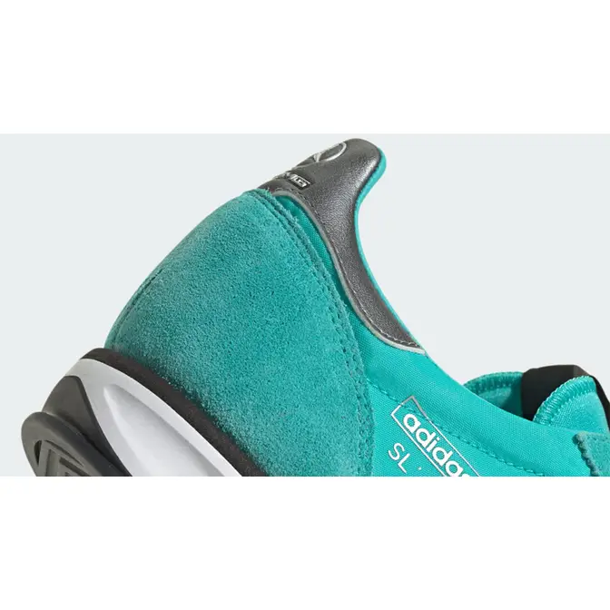 adidas SL 72 RS Mercedes-AMG Petronas Formula One Team Semi Mint Rush Closeup
