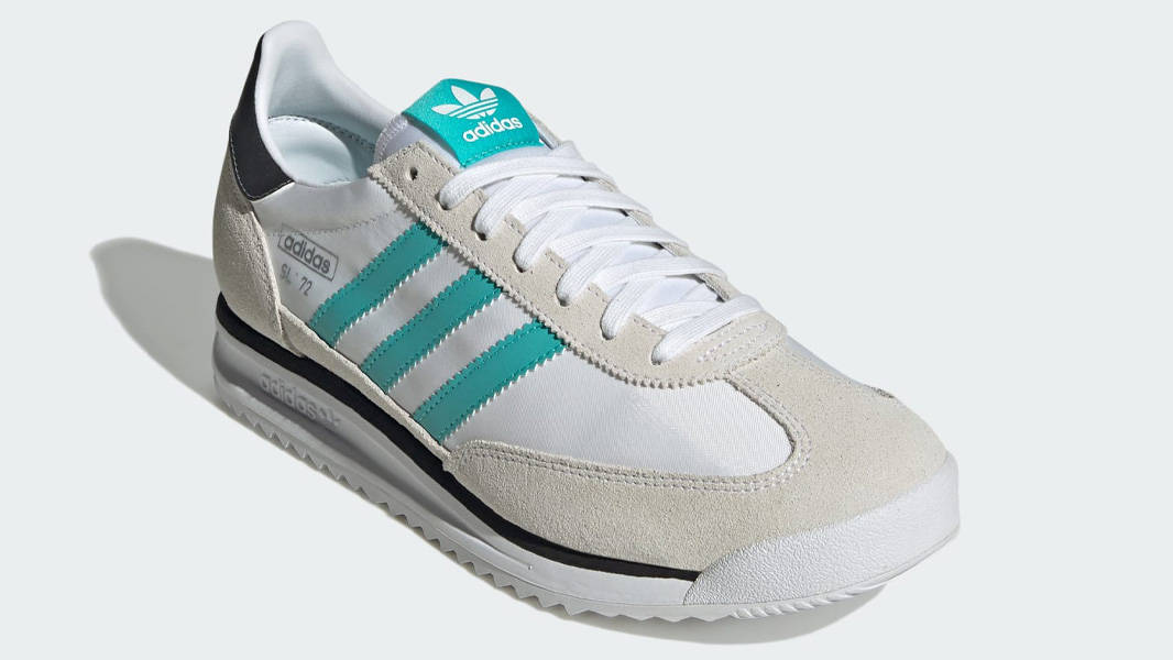 adidas SL 72 RS Mercedes AMG Petronas Formula One Team White Teal Front