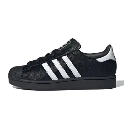 adidas Superstar II Black Ponyhair