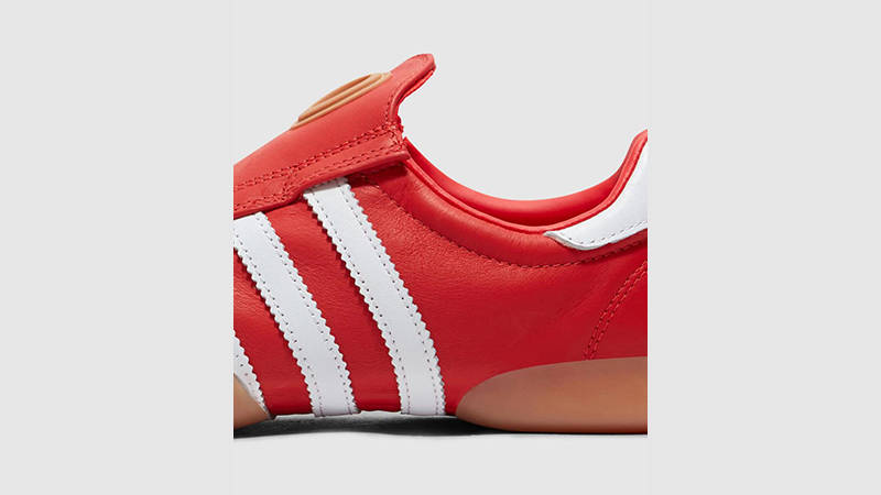 adidas Taekwondo Mei Red JR2646 heel