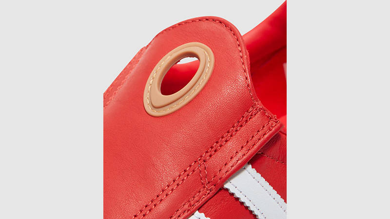 adidas Taekwondo Mei Red JR2646 tongue