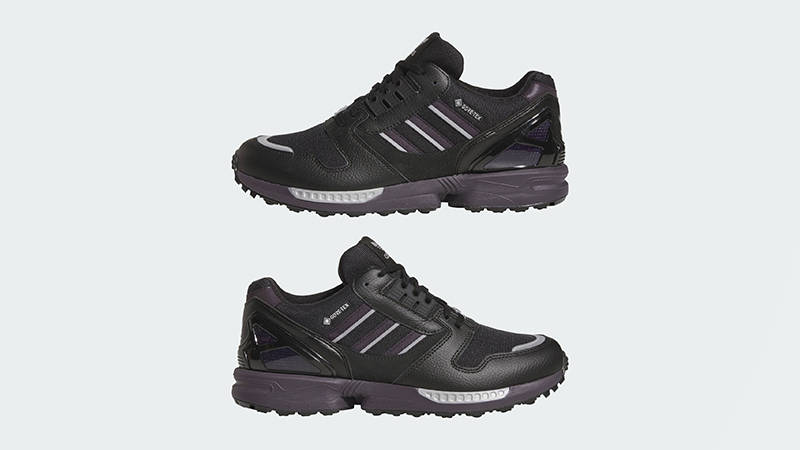 A.T Adidas ZX 8000 Gore-Tex Golf Brown / Red - Feb 2025 - JP5258