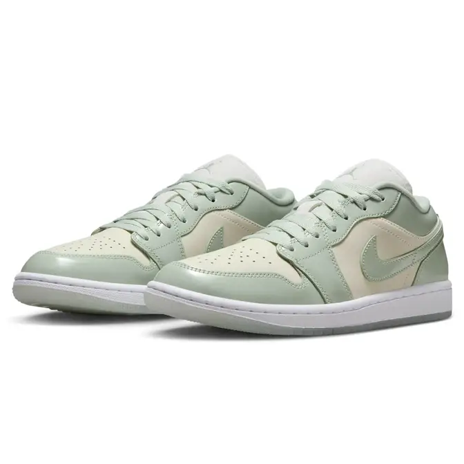 Air Jordan 1 Low Seafoam Sail Front