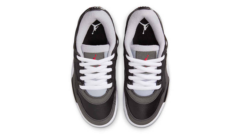 Air Jordan 4RM GS Black Wolf Grey HV5187-010 Top