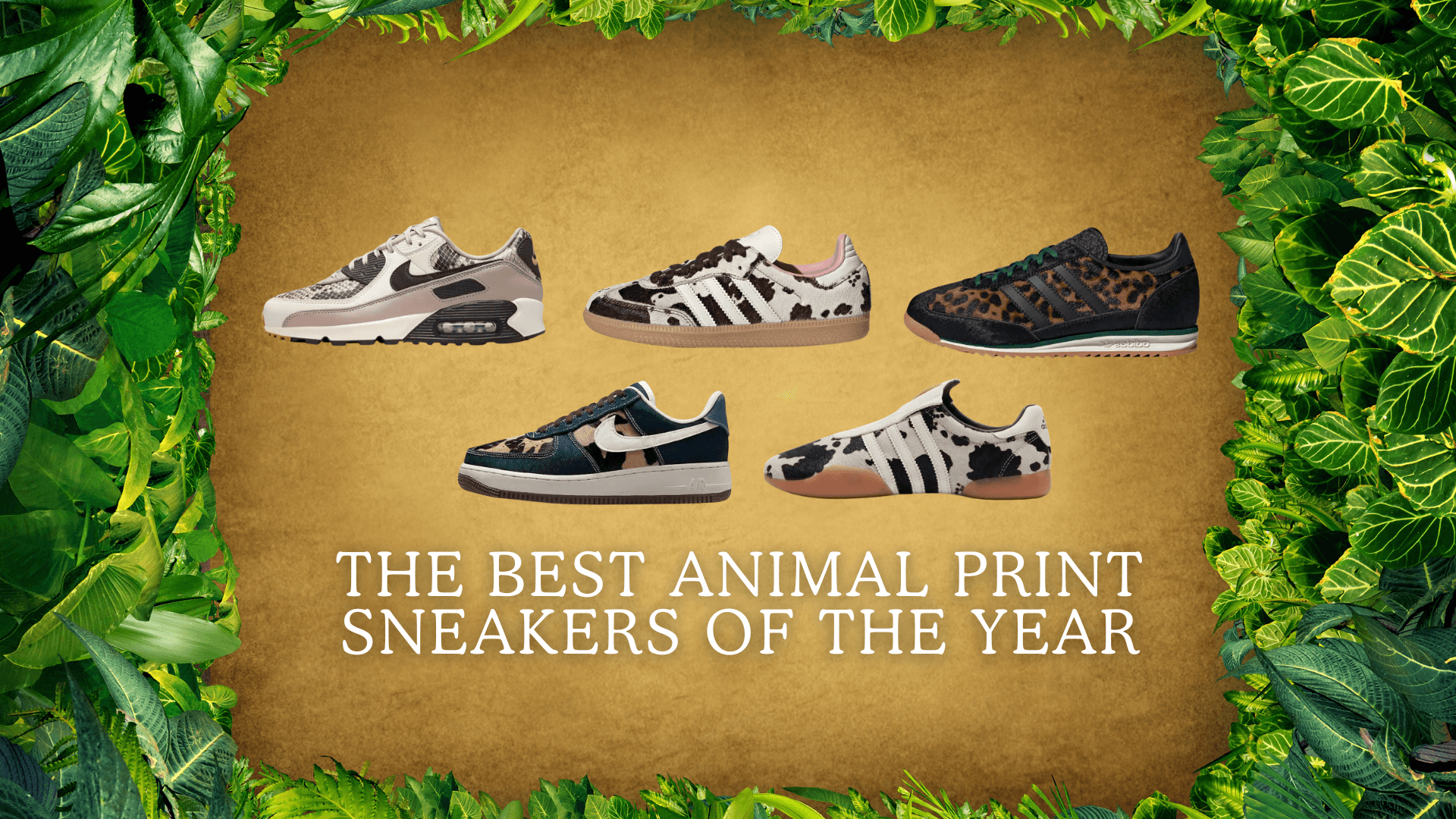 The Best Animal Print Sneakers of the Year