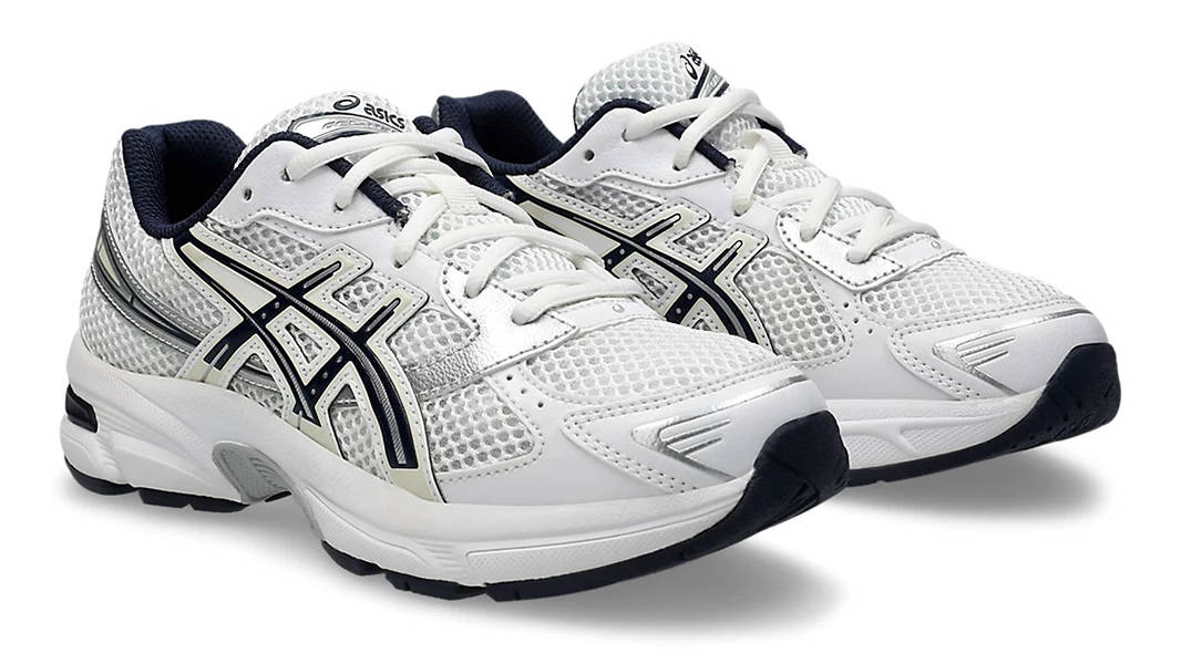 ASICS GEL-1130 GS White Midnight Front