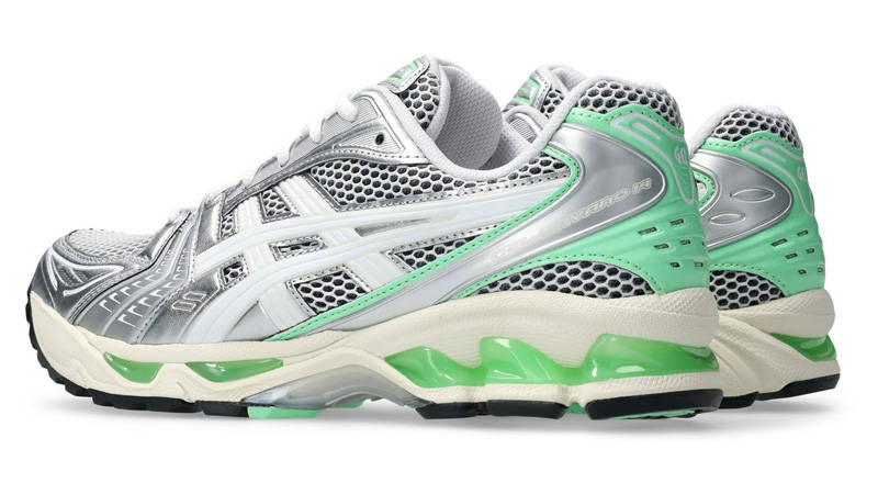 ASICS Gel-Kayano 14 Silver Lime Back Side