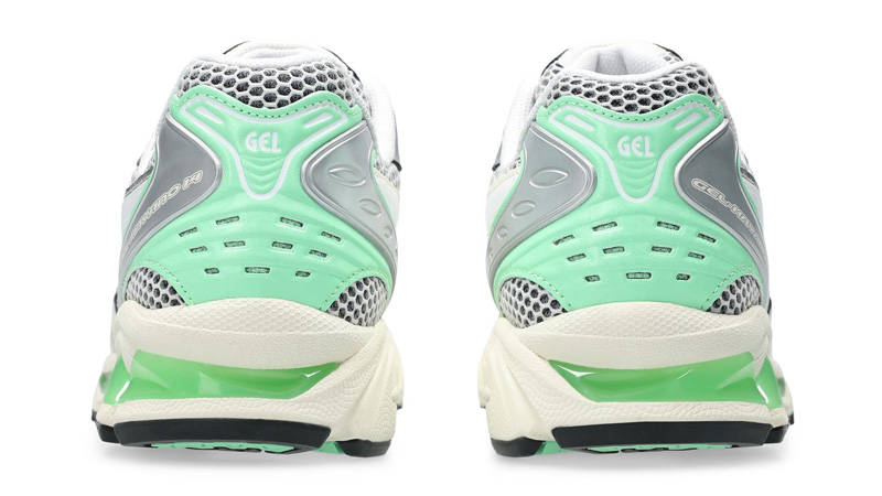 ASICS Gel-Kayano 14 Silver Lime Back