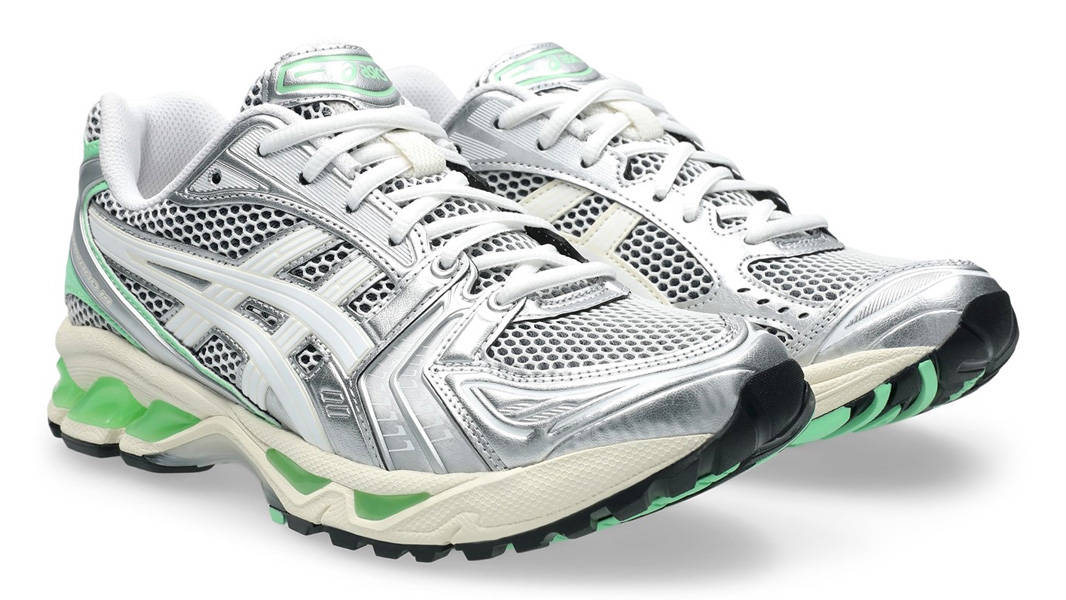 ASICS Gel-Kayano 14 Silver Lime Front