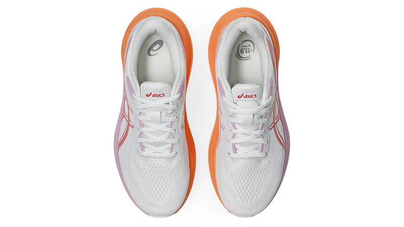 ASICS GT-1000 13 White Coral Reef 1012B663-101 Top