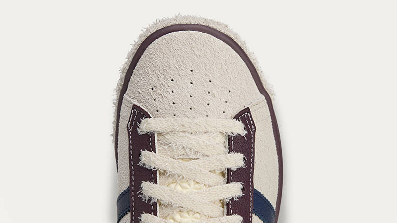 Brain Dead x adidas Forest Hills Crew White Night Red JR7943 toe