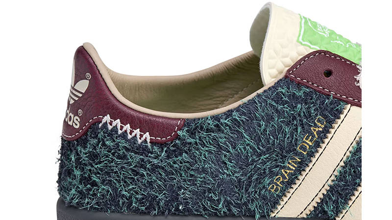 Brain Dead x adidas Forest Hills Violet Tone heel
