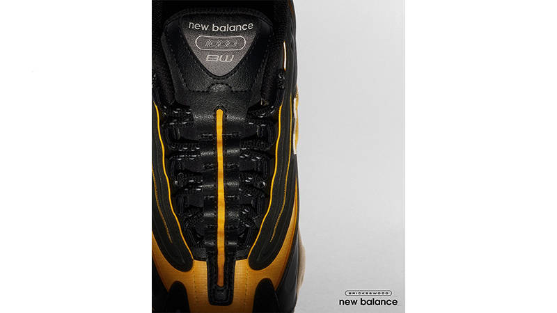 Bricks & Wood x New Balance 1000 Black tongue