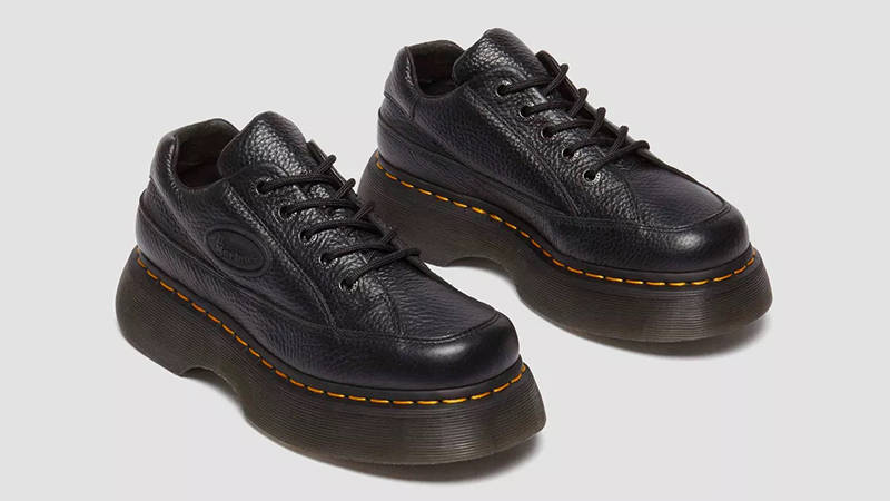 Dr. Martens Buzz 5-Eye Milled Nappa Black 41060001 Front