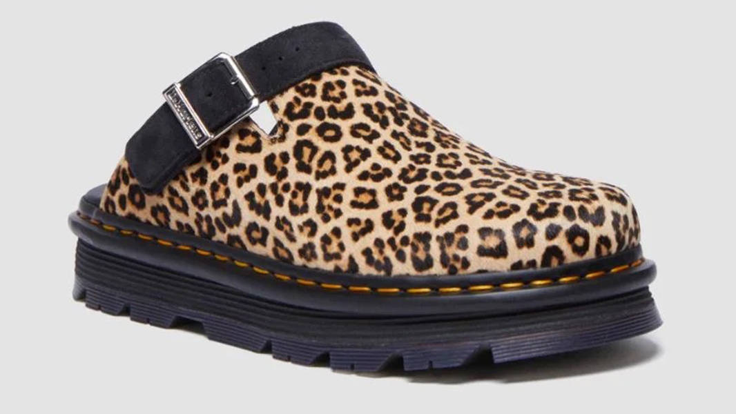 Dr. Martens Zebzag Mule Mini Leopard 41799960 Side