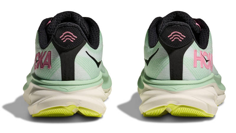 Hoka Clifton 9 Mint Fluorite Back