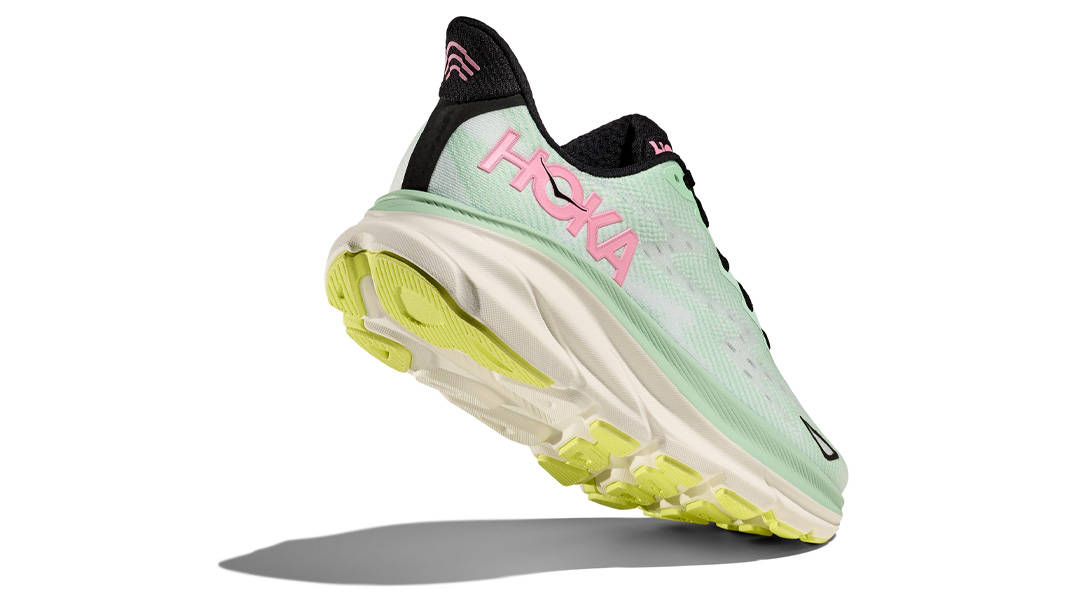 Hoka Clifton 9 Mint Fluorite Lifestyle