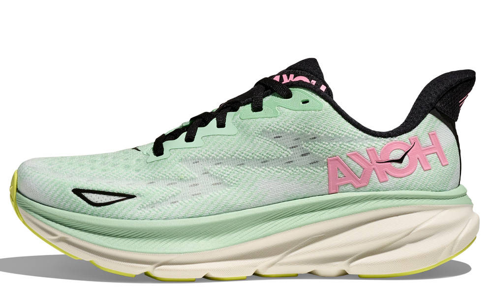 Hoka Clifton 9 Mint Fluorite