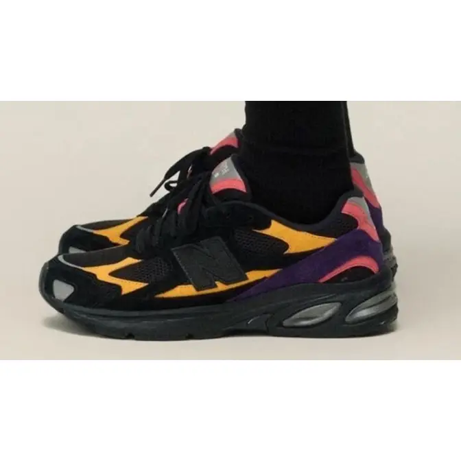Kith×New Balance Abzorb2010Black/Yellow Ronnie Fieg & New Balance ABZORB 2010 - Black / Yellow – Kith