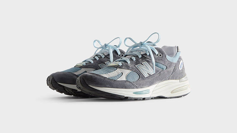 KITH x New Balance 991v2 Steel Blue | The Sole Supplier KITH x New Balance 991v2 Steel Blue | The Sole Supplier
