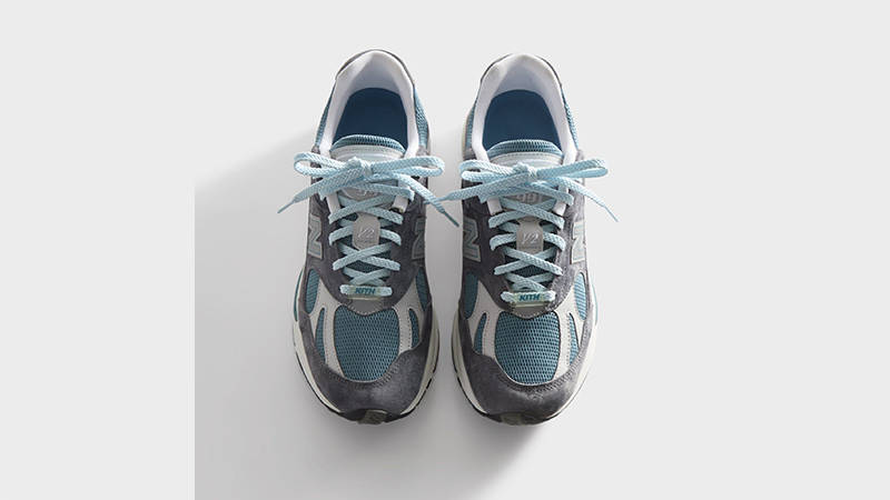 KITH x New Balance 991v2 Steel Blue | The Sole Supplier