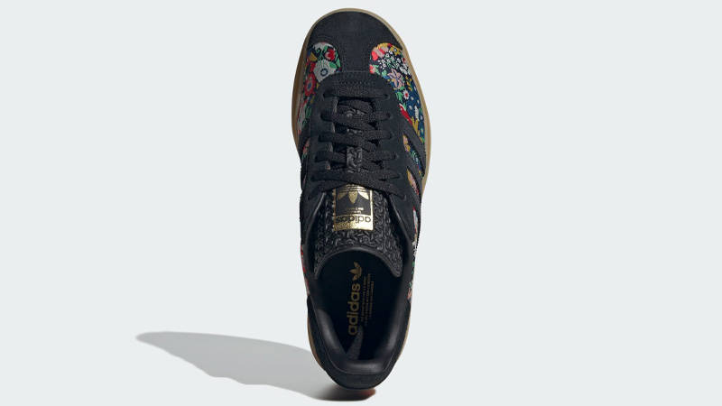 adidas gazelle silver green womens Whimsy Floral Sneakers