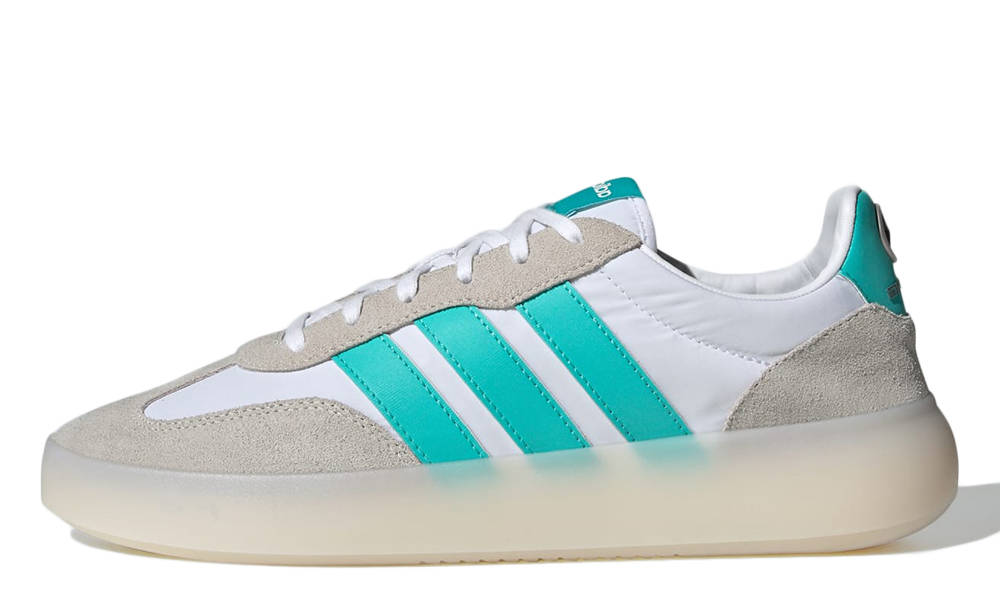 Mercedes AMG Petronas F1 Team x adidas Barreda Decode White Mint JR1062