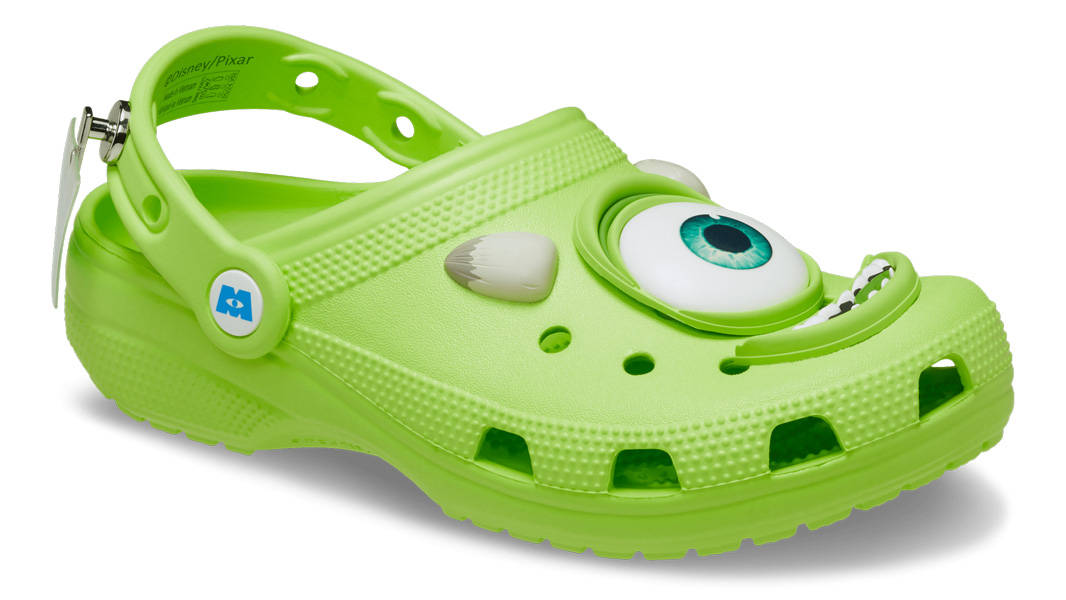 Monsters Inc x Crocs Classic Clog Mike Wazowski Front 1