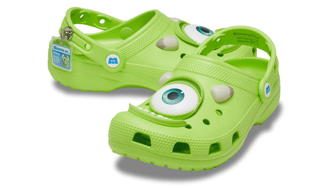 Monsters Inc x Crocs Classic Clog Mike Wazowski Front