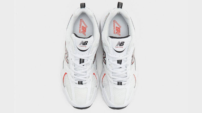 New Balance 530 White Red Silver Middle
