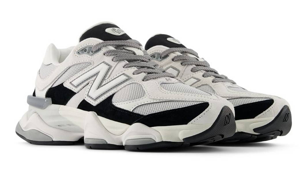New Balance 9060 Off White Black U9060JBB Side